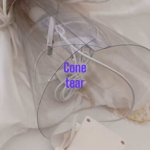 Fiber Optic Angel Tree Topper Gold Table Display Light Up Multi Color Christmas. - Picture 9 of 16